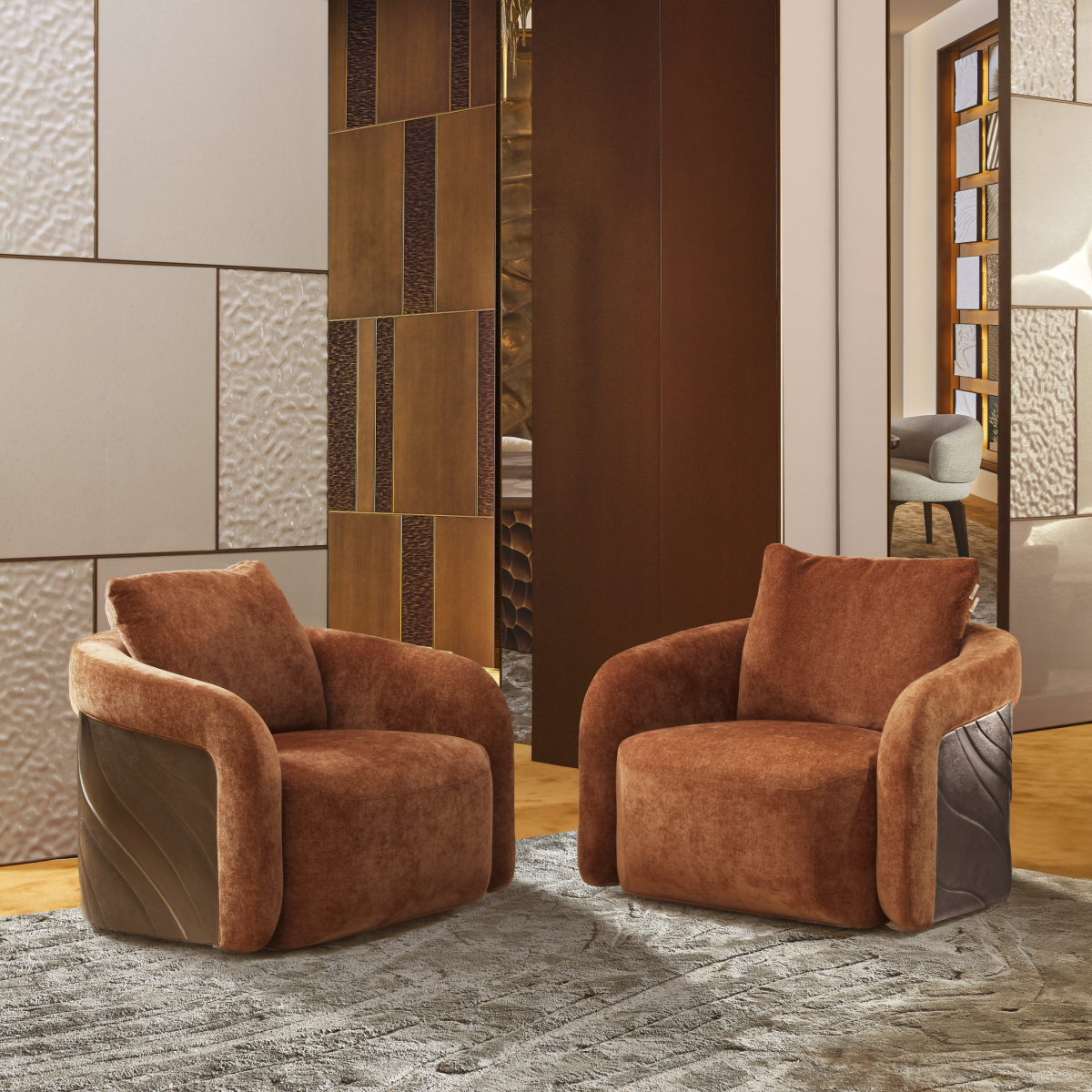 Alchymia Marea Armchair Carousel-2