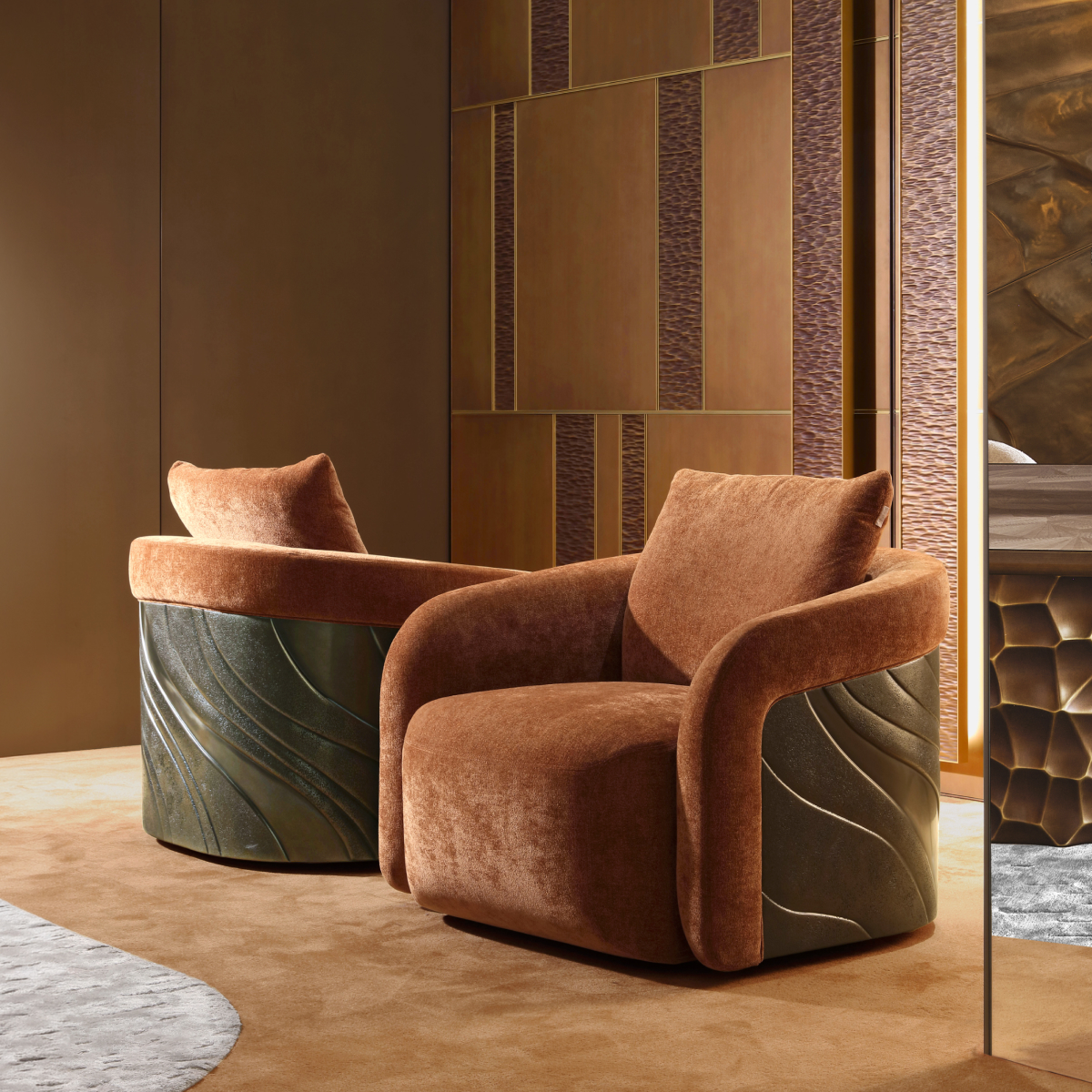 Alchymia Marea Armchair Carousel