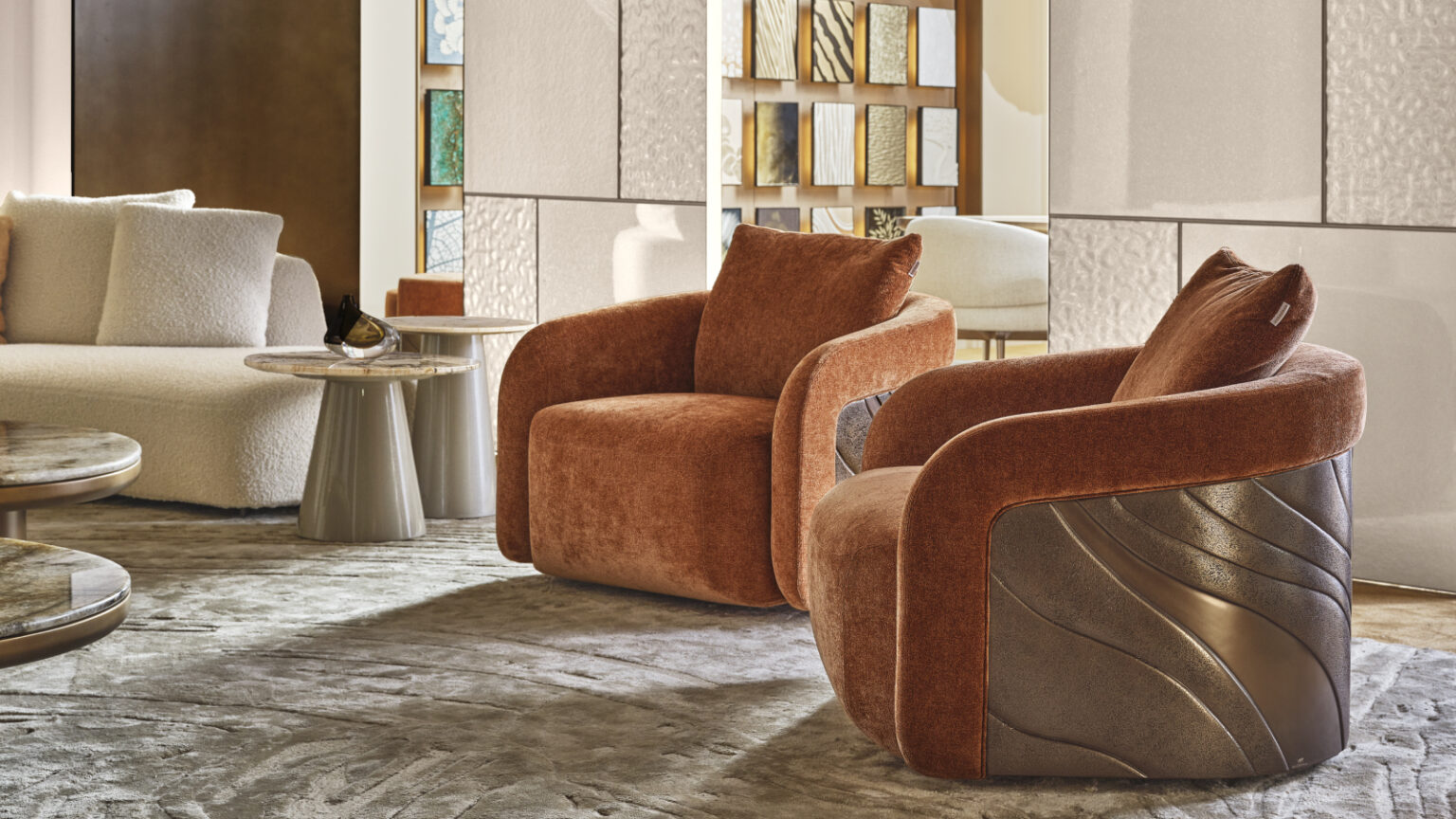 Alchymia Marea Armchair In Living Room